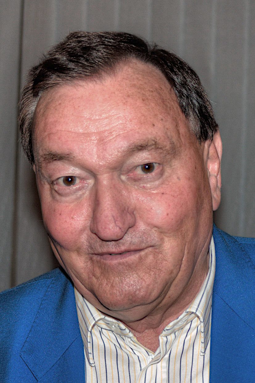 A portrait photograph of Erich von Daniken, the author of Chariots of the Gods?