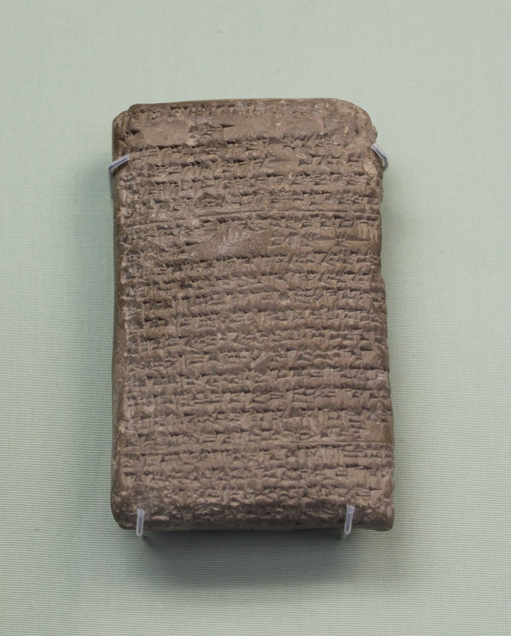 Amarna Letter EA 9, a cuneiform clay tablet recording correspondence between the Babylonian king and the Egyptian pharaoh