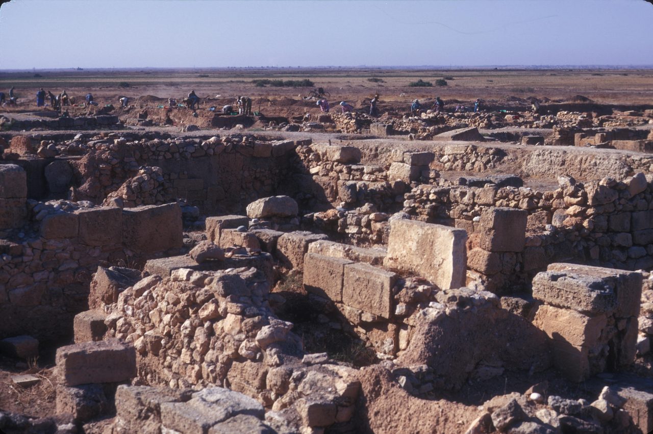 The ruins of Enkomi, an ancient copper-trading city on Cyprus