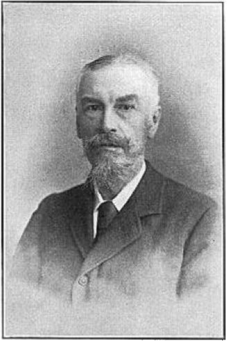 Portrait of English ornithologist Philip Lutley Sclater