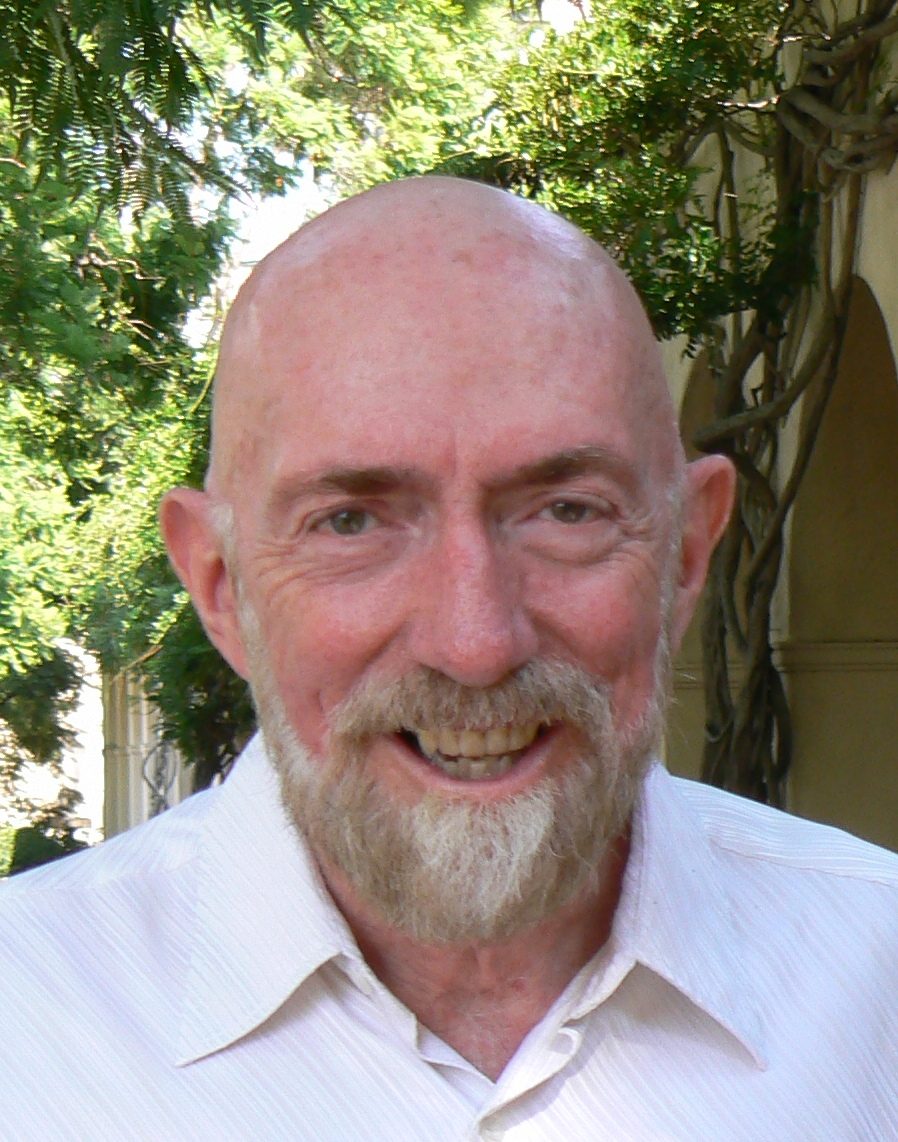 A photographic portrait of the physicist Kip Thorne at the California Institute of Technology