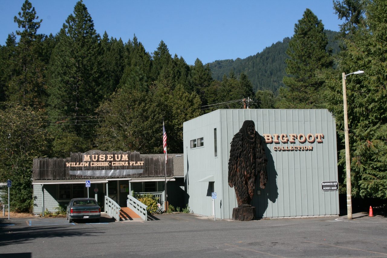 The Bigfoot Museum in Willow Creek, California