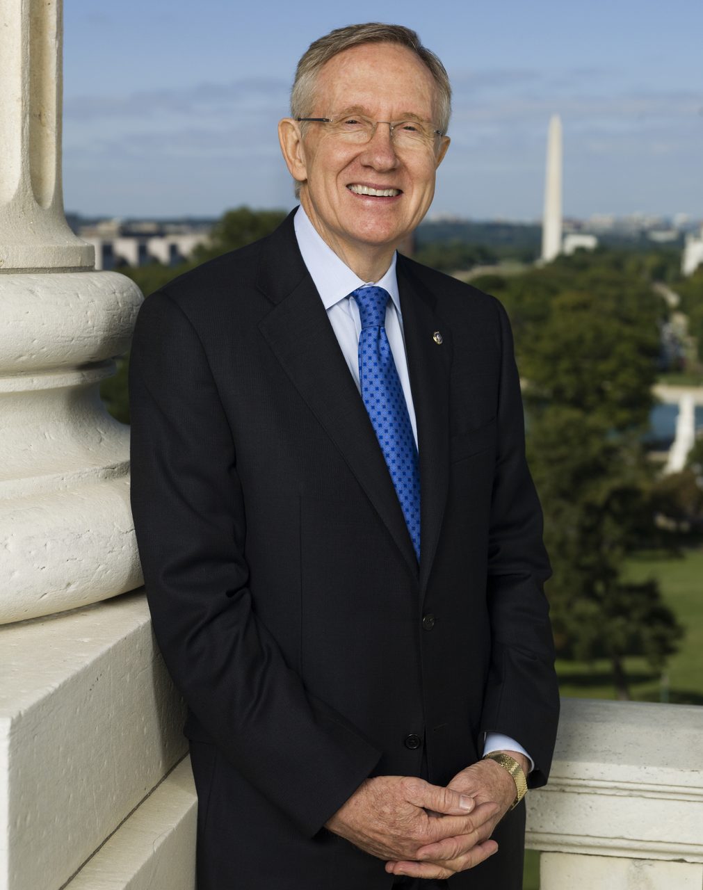 Official 2009 United States Senate portrait of Senator Harry Reid of Nevada