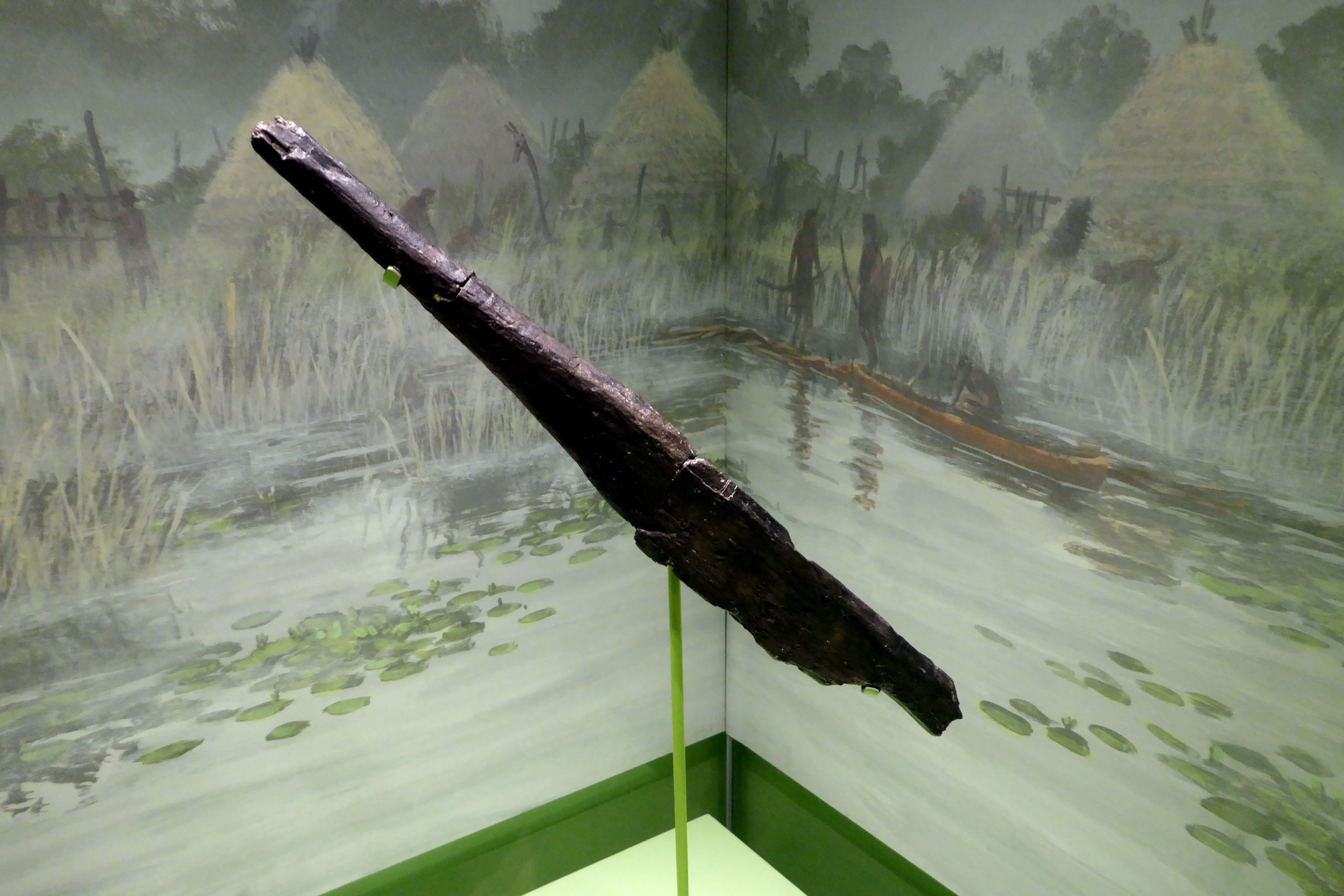 A Mesolithic wooden paddle from Star Carr, North Yorkshire, evidence of Mesolithic watercraft use