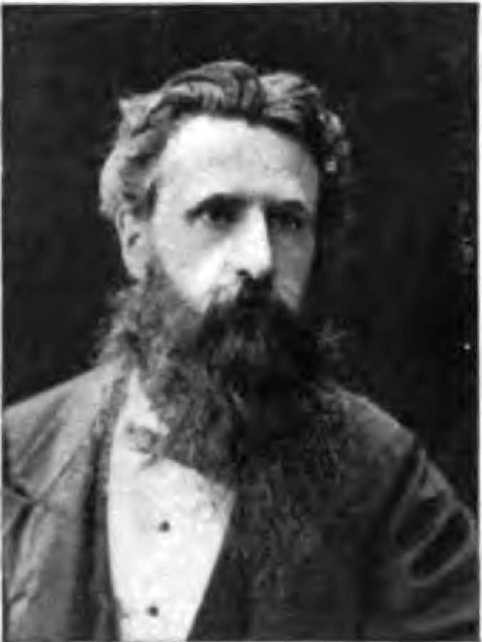 Portrait of George Smith, the Assyriologist who deciphered the Flood Tablet