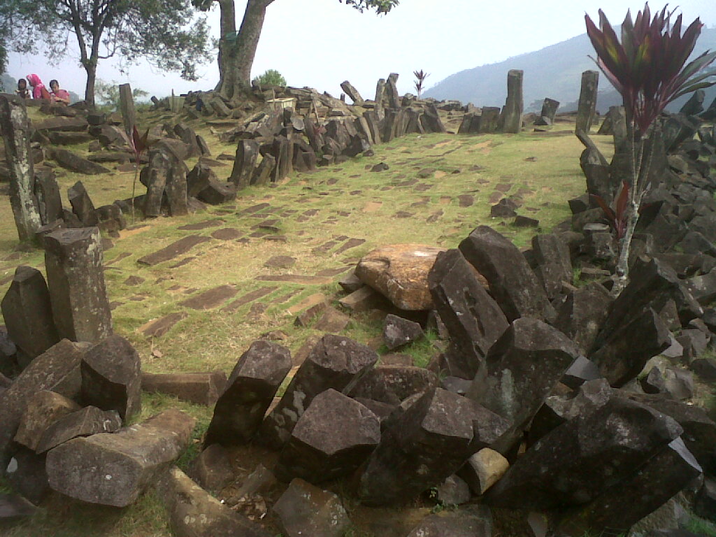 The Gunung Padang megalithic site, Cianjur, West Java, Indonesia