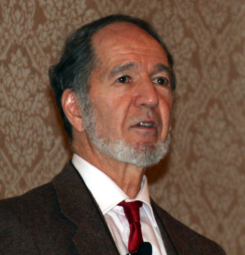 Portrait of Jared Diamond, photographed at the 2007 Association of American Geographers Annual Meeting